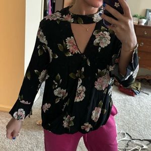 Floral blouse